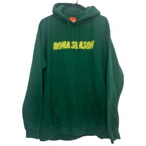 Nelk Boys Full Send Rona Season Hoodie Men's Size L Green 2020 November Drop‎